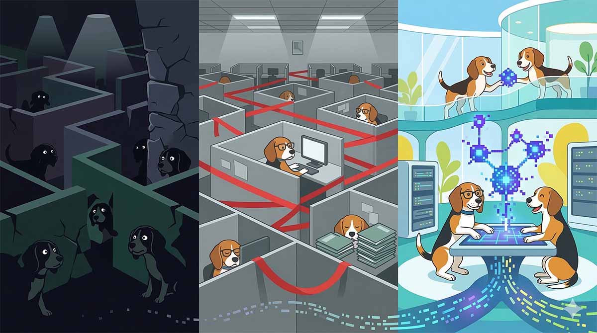 Westrum organizational culture model showing Pathological, Bureaucratic, and Generative cultures